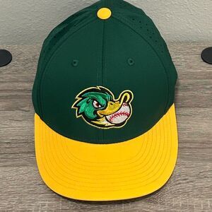 Champro HC1‎ C-Fit Baseball Cap Mens L/xl Green Duck Logo Used